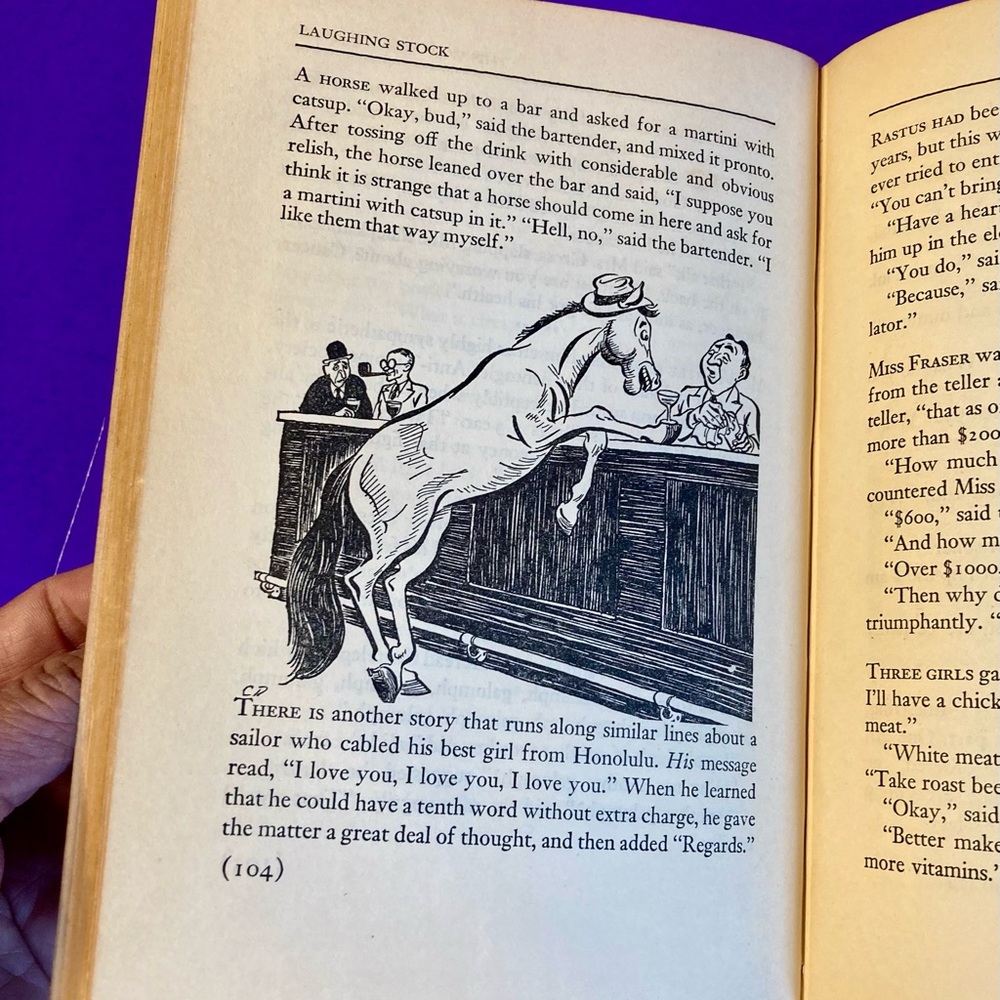 1945 Laughing Stock Book by Bennett Cerf - Picture 10 of 10